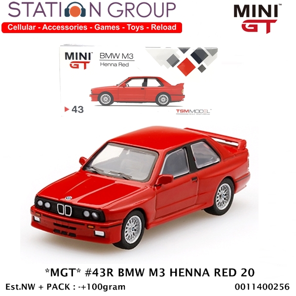 MINIGT　No.43　トイザらス限定　BMW　M3　Henna　Red MINIGT No.43 トイザらス限定 BMW M3 Henna Red - メルカリ