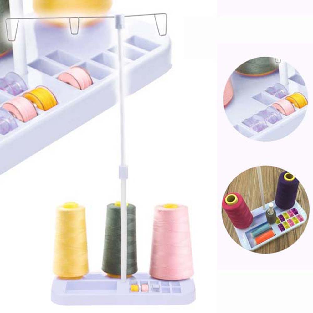 Pwd0442 giá treo suốt chỉ thêu tại nhà có thể điều chỉnh, giá may chần, phụ kiện máy may giá đỡ ống chỉ dụng cụ may