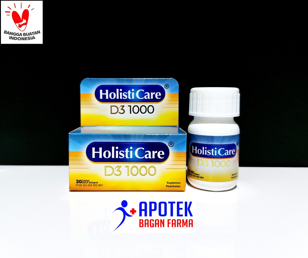 VITAMIN HOLISTICARE D3 1000 IU ( 30 TABLET ) Lazada Indonesia