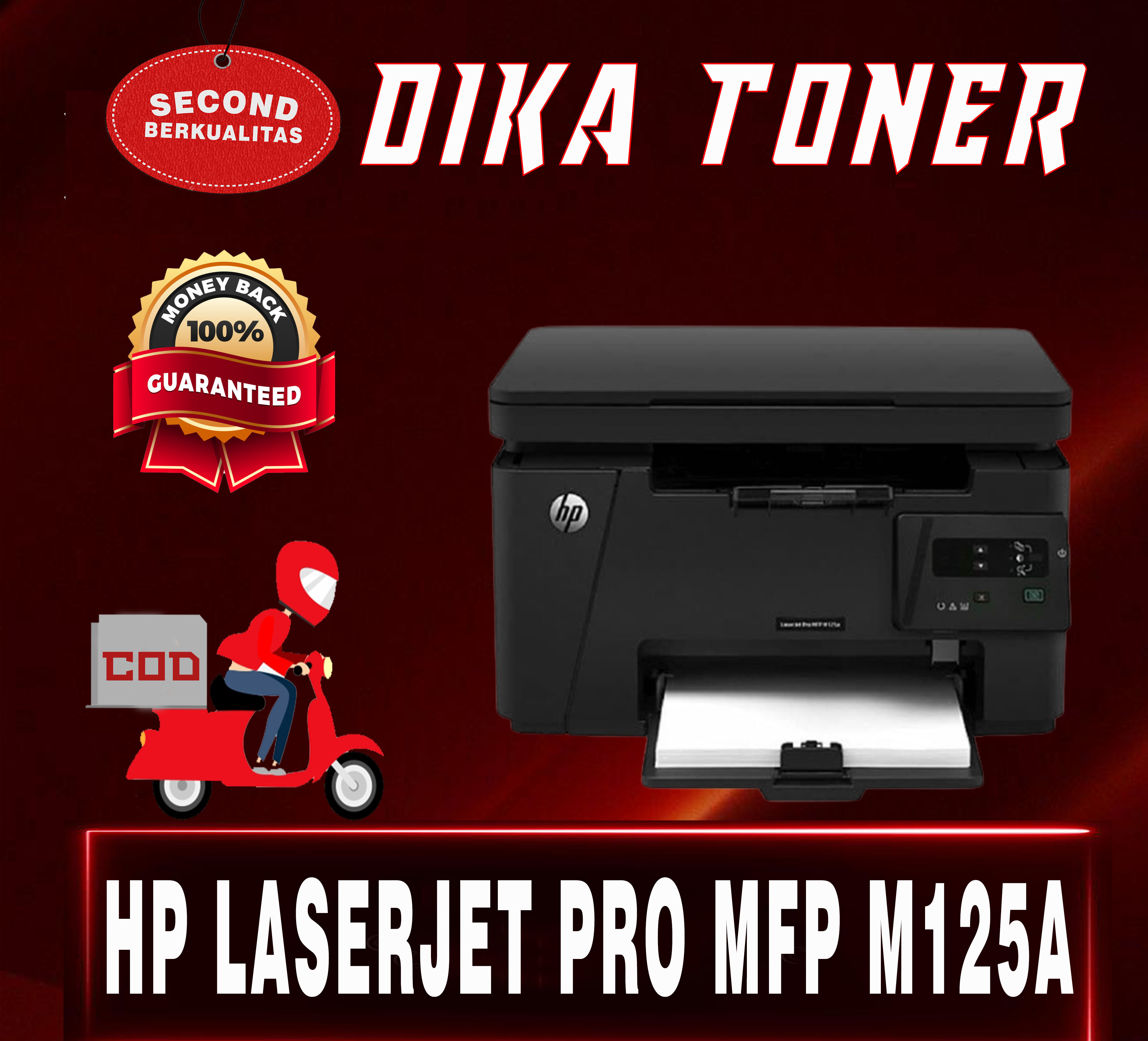 Hp Laserjet Pro MFP M125A Print Scan Copy | Lazada Indonesia