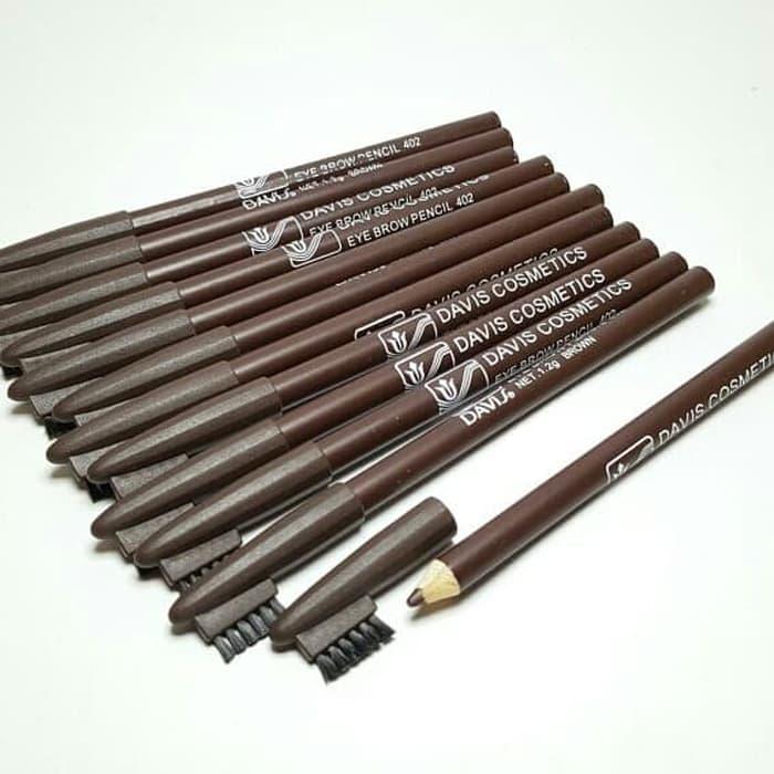 Davis Pensil Alis Sikat - Warna Coklat