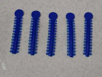 Karet Power O 5 Pcs Biru Tua Karet Power O Karet Murah Grosir Behel Behel Fashion