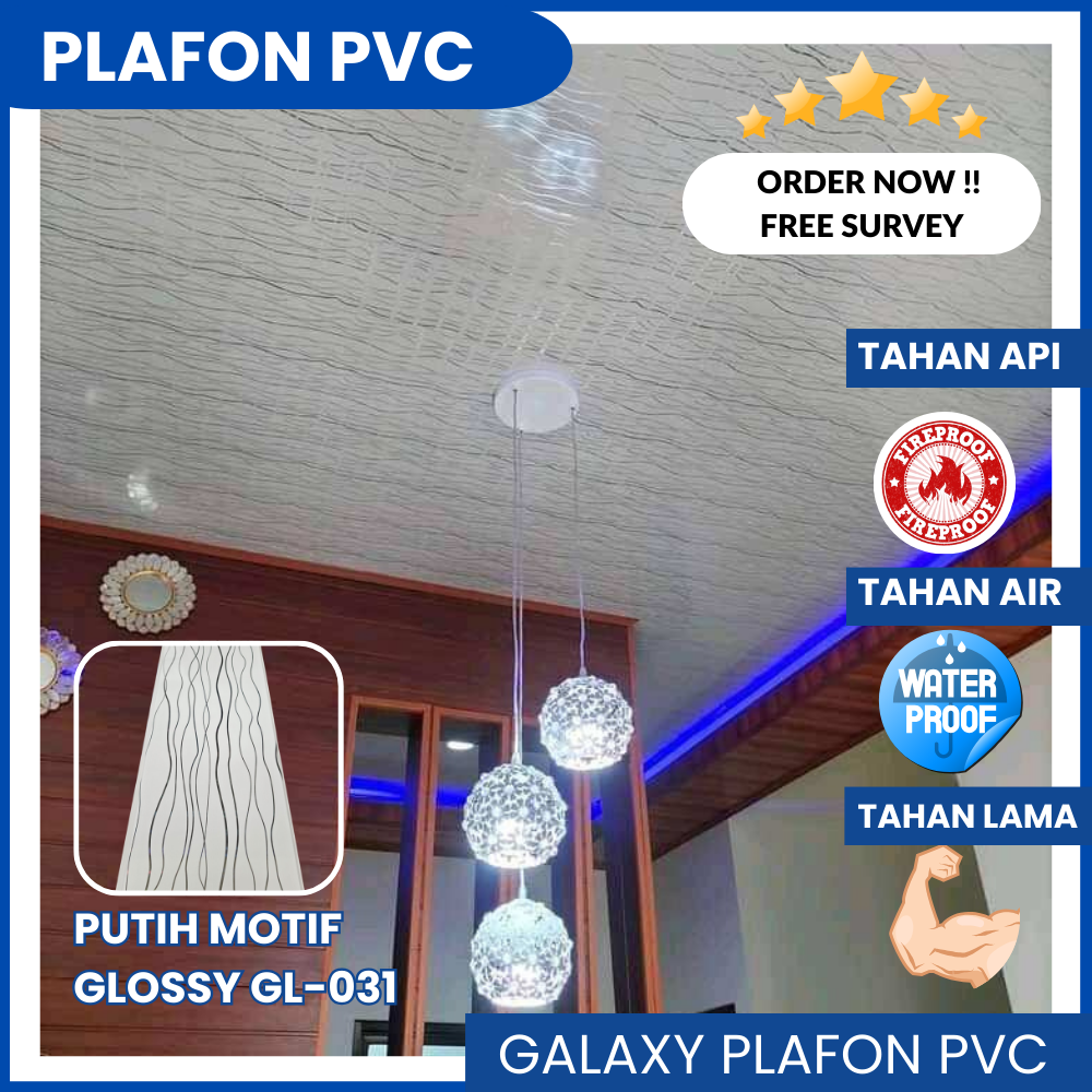 Plafon Pvc 6 Meter Per Dus Isi Berapa