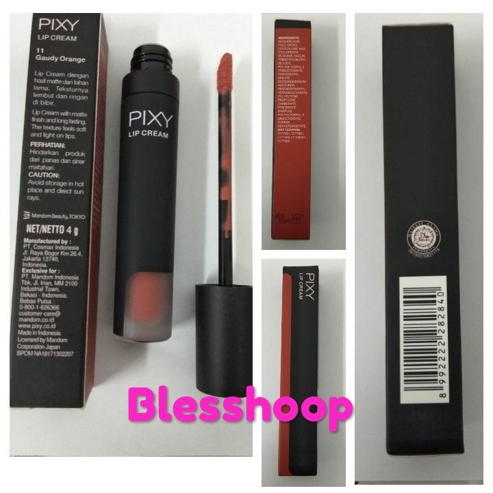 harga lip cream pixy gaudy orange