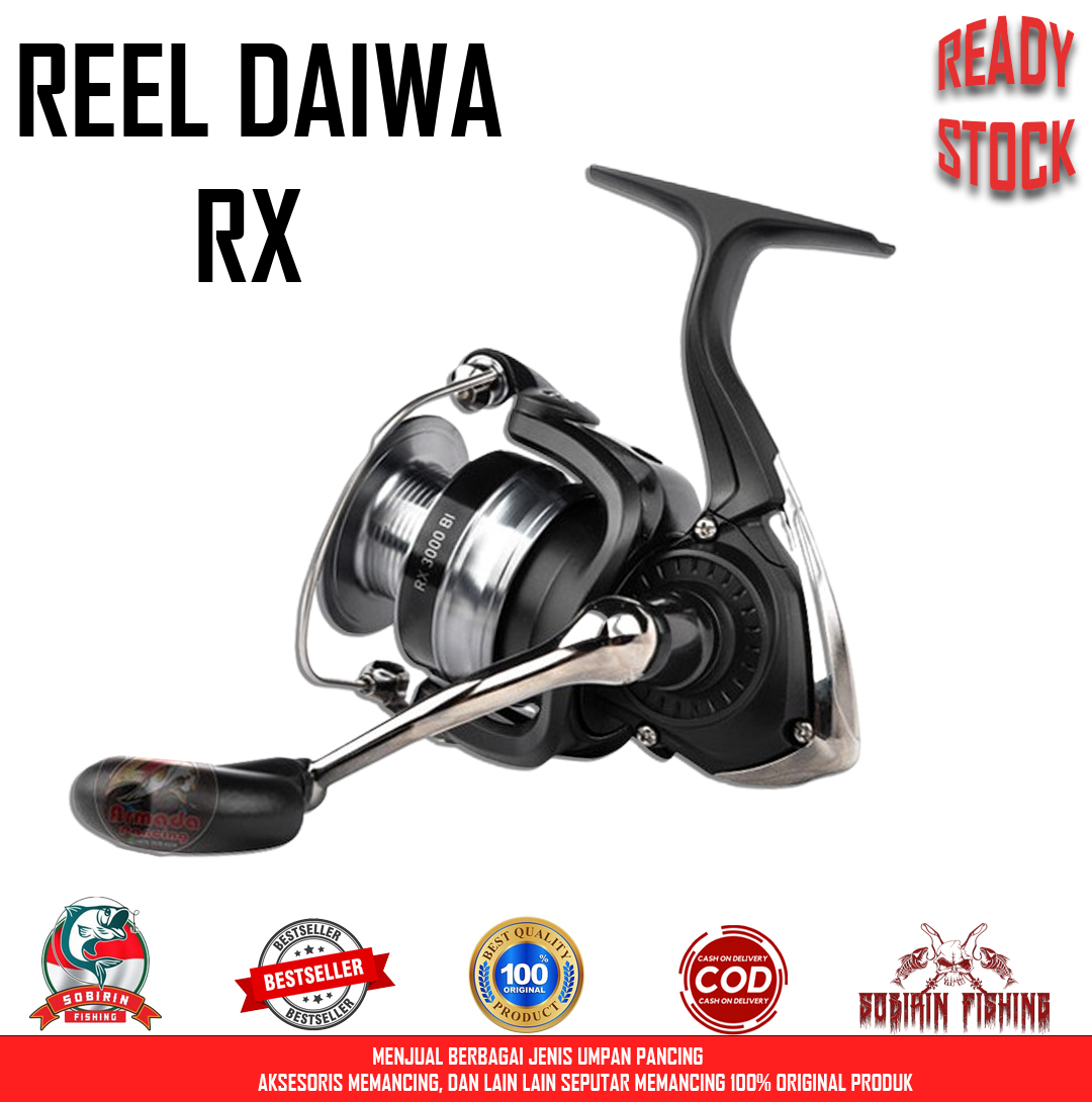 Promo Reel Daiwa Rx 3000 (reel Spinning) Diskon 17% Di Seller