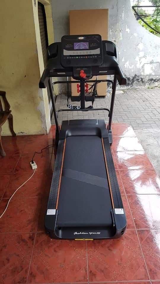 Free Ongkir Pulau Jawa - Bali ( Kota Denpasar ) - Treadmill Elektrik Multifungsi FS-650 DS - Auto Incline - Olahraga - Latihan Kardio - Fitness