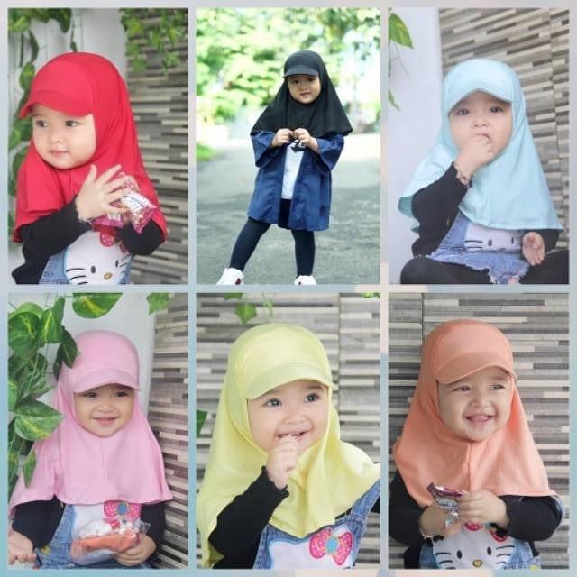 Kerudung anak Kerudung TOPI SPORTY kerudung anak