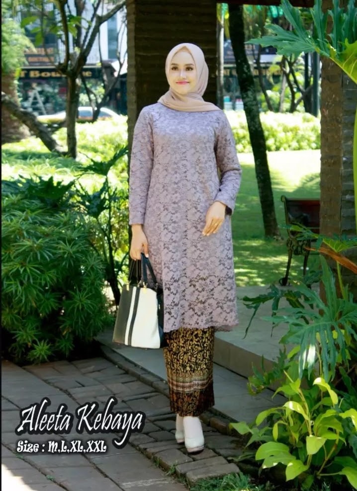 Kebaya simple 2025 modern hijab