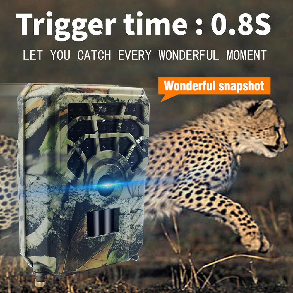 กล้องล่าสัตว์รุ่นล่าสุด2021 PR300 Pro,กล้องส่องสัตว์ป่า16MP พร้อมมองเห็นกลางคืนกล้องกลางแจ้งเปิดใช้งานตรวจจับการเคลื่อนไหวได้กล้องส่องสัตว์ป่า