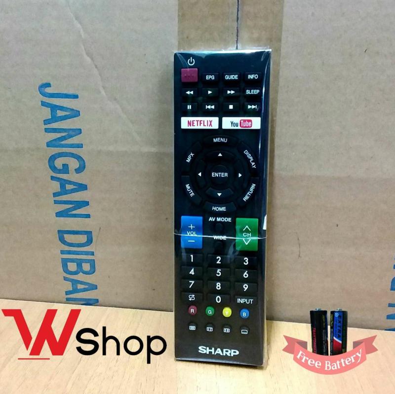 REMOT TV LED SHARP YOUTUBE/NETFLIX KWS