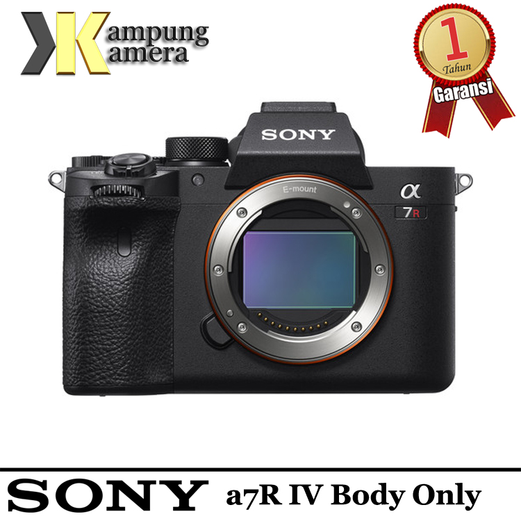 Sony Alpha a7R IV Mirrorless Digital Camera Body Only Garansi - Main Image