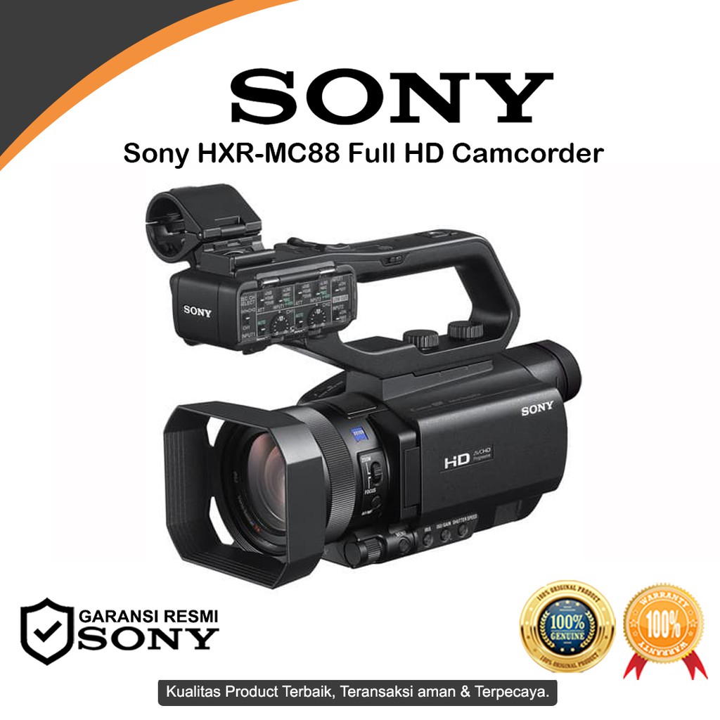 Sony HXR-MC88 Full HD Camcorder Professional MC 88 Lazada - Main Image