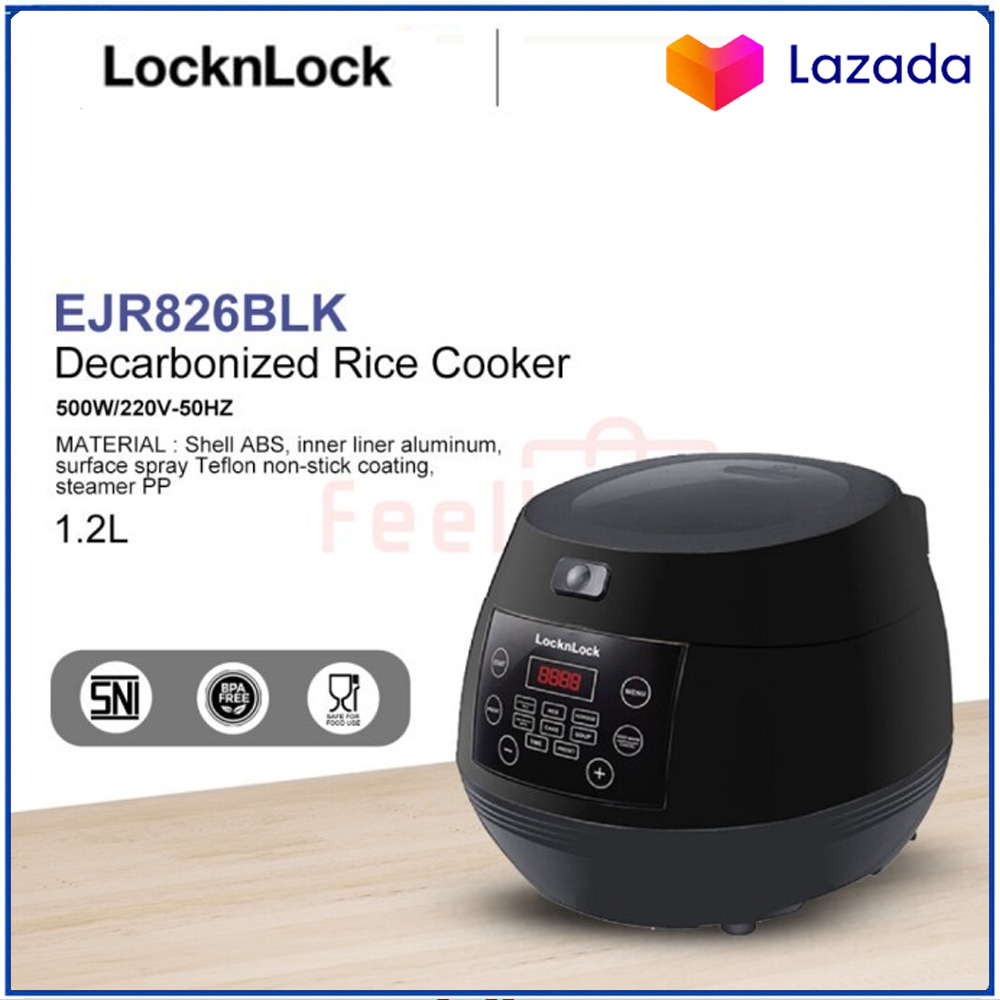 RICE COOKER LOW SUGAR LOCKNLOCK/LOCK N LOCK/ EJR826BLK 1,2 Liter