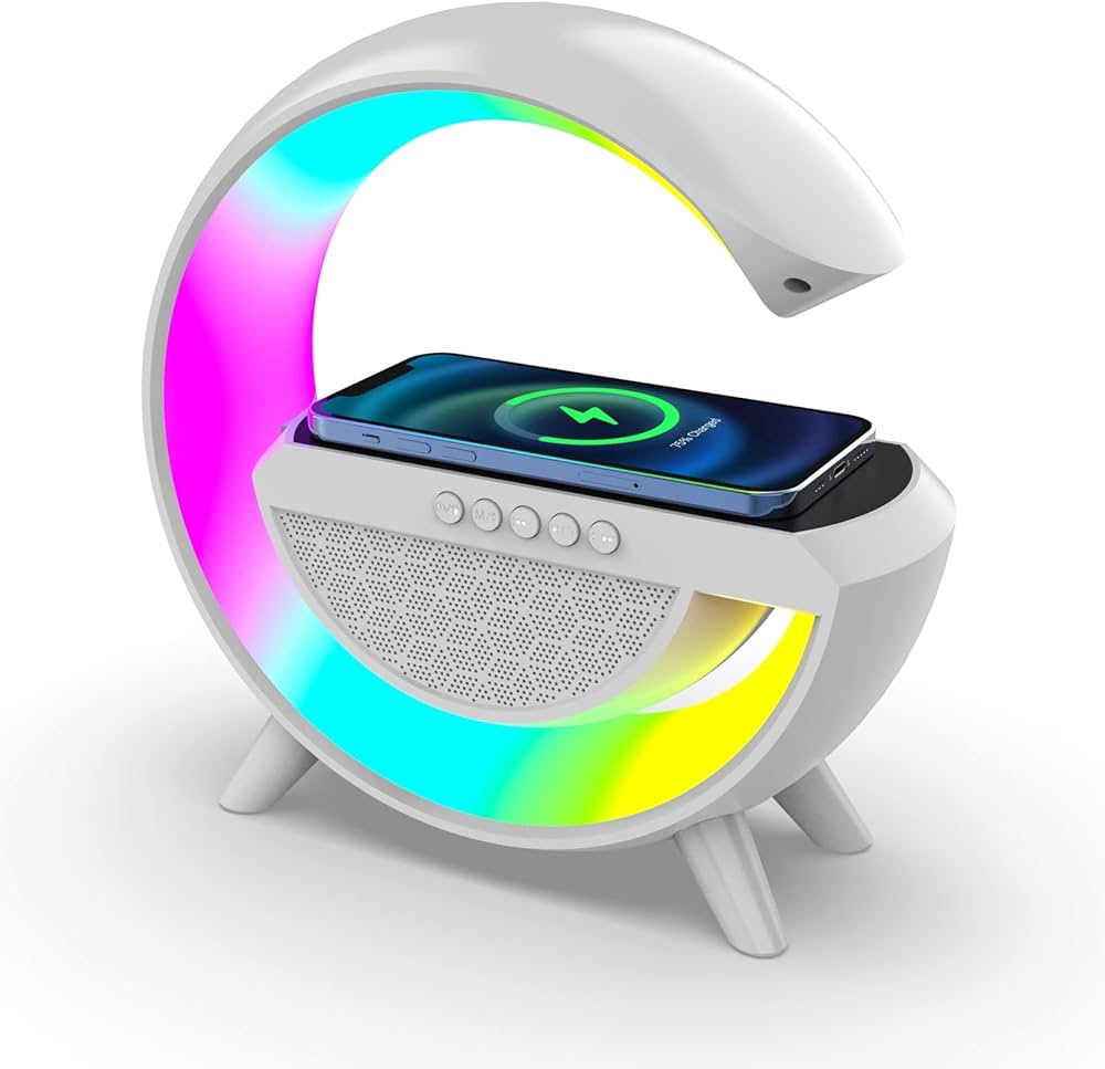 LED Wireless Charging Speaker BT-2301 Multifunction Bluetooth