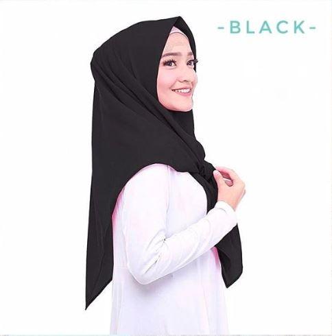 Hijab Jilbab Kerudung Terbaru 2019 SEGITIGA Segi Tiga INSTAN Instant Diamond Georgette Berkualitas Trend Style Lebaran 2019 PROMO Termurah Tangan Pertama
