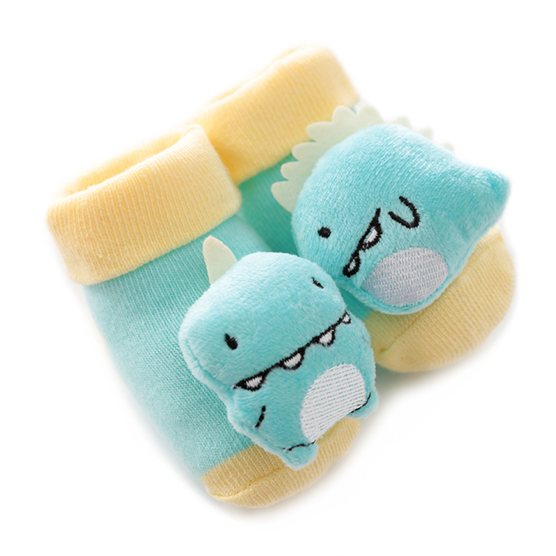 【BabyCute】 1 Đôi Vớ Sàn Thoáng Khí Cho Trẻ Sơ Sinh Búp Bê Hoạt Hình Cotton Chống Trượt Bốt Động Vật Mềm Dễ Thương Cho Bé Gái Bé Trai Mùa Đông Ấm Áp