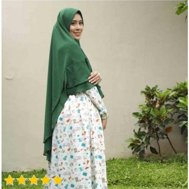 Hijab Mengerti Kamu - Khimar Pet Khimar 2 Layer Khimar Instan Kerudung Instan Kerudung Syari Hijab Instan Kekinian Hijab Syari Jilbab Instan Terbaru Jilbab Syari Warna Hijau Botol Rara Khimar