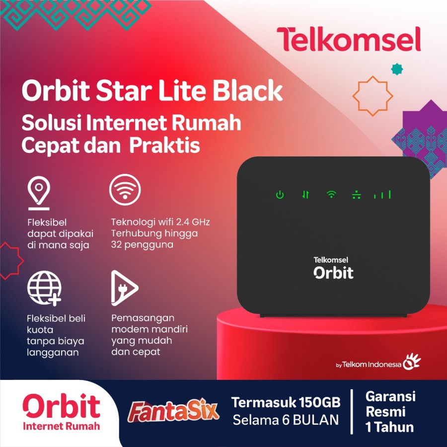 Telkomsel Orbit Modem Home Router Huawei B320 B312 Telkomsel Orbit Star ...