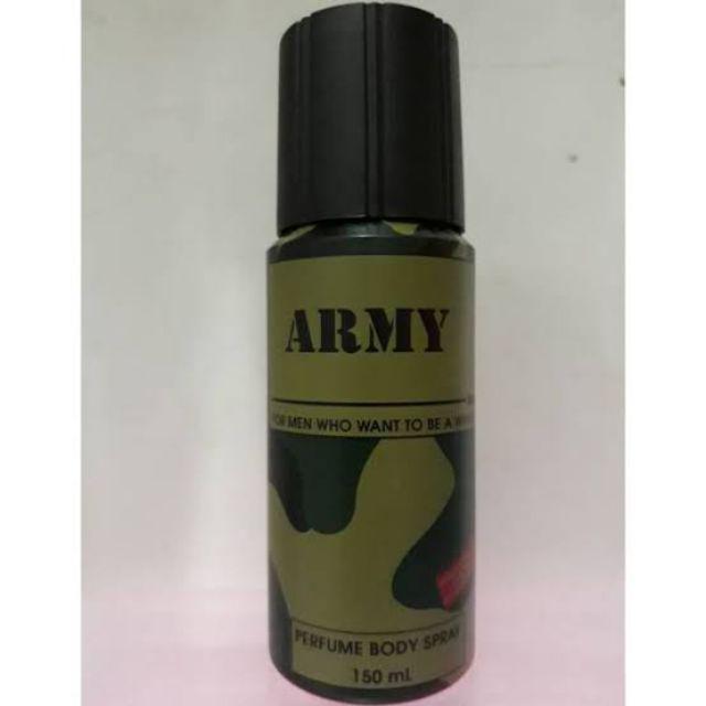 [ARMY/RANGER] ARMY DEO BODY SPRAY/RANGER DEO BODY SPRAY 150ML | Lazada ...