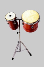 Cahaya Abadi - Gendang Ketipung Tamtam Tabla Dangdut Plus Kaki - Coklat Natural