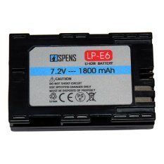 Canon EOS 80D 70D 60D 7D 6D 5D Mark III 5D Mark II SPENS LP-E6 Baterai Kamera