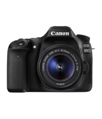 Canon Kamera DSLR EOS 80D Kit 18-55mm IS STM + Free LCD Screen Guard