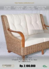 Cantik Rattan - Furniture Sofa Cuci Gudang Kualitas Export - Khusus Pulau Jawa