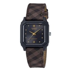Casio - Analog Jam Tangan Wanita - Cokelat - Strap Kulit - LQ-1142LB-1A