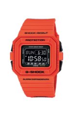 Casio G-SHOCK Pria Resin Oranye Tali DW-D5500MR-4