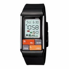 Casio Poptone LDF-50-1 - Jam Tangan wanita - Black - Strap Resin