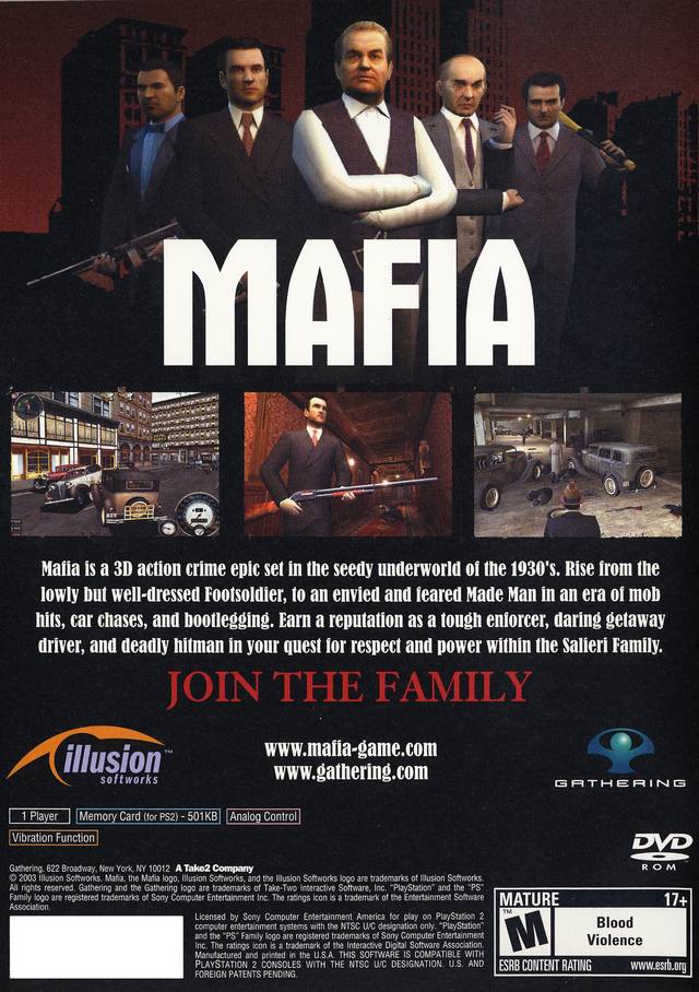 mafia ps2