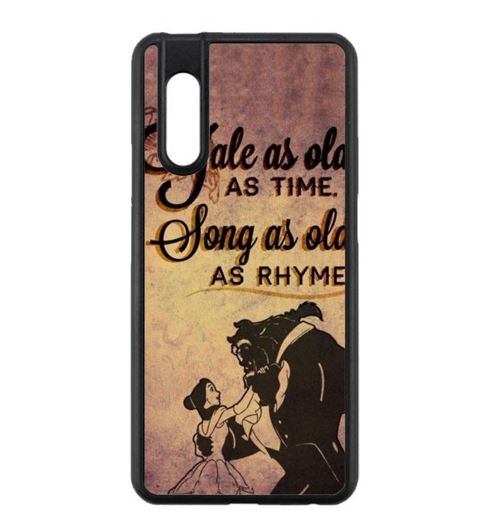 Casing Hardcase Vivo V15 Pro Beauty And The Beast Rose Art E1428
