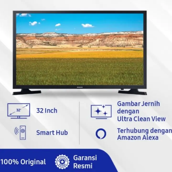 Samsung Smart Led Tv Hd 32 Inch T4500 Ua32t4500akxxd 2020 Lazada Indonesia