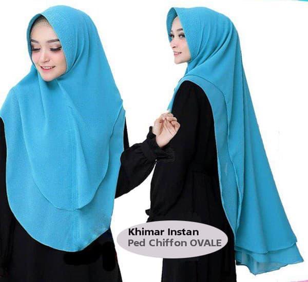Khimar Syari Terbaru 2019 Hijab Instan Oval