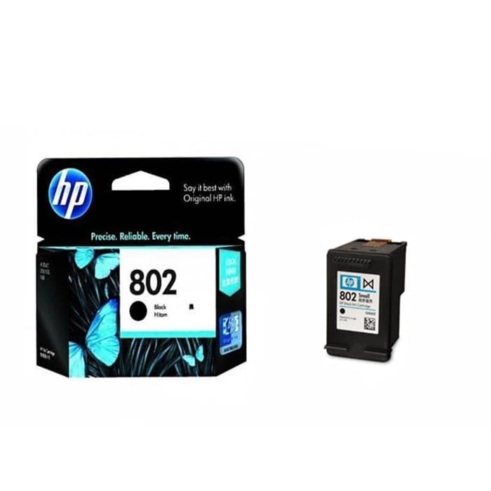Tinta Printer HP 802 - Black Original