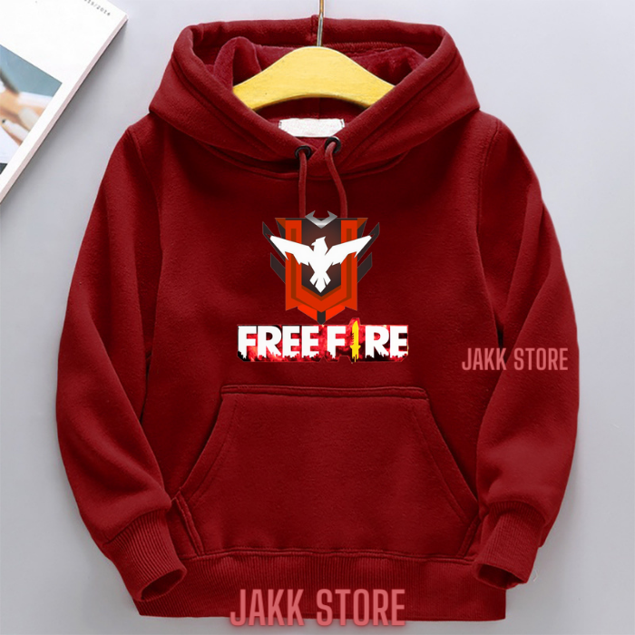 Sweater Anak Laki Laki FF FREE FIREE Keren Switer Anak Cowok