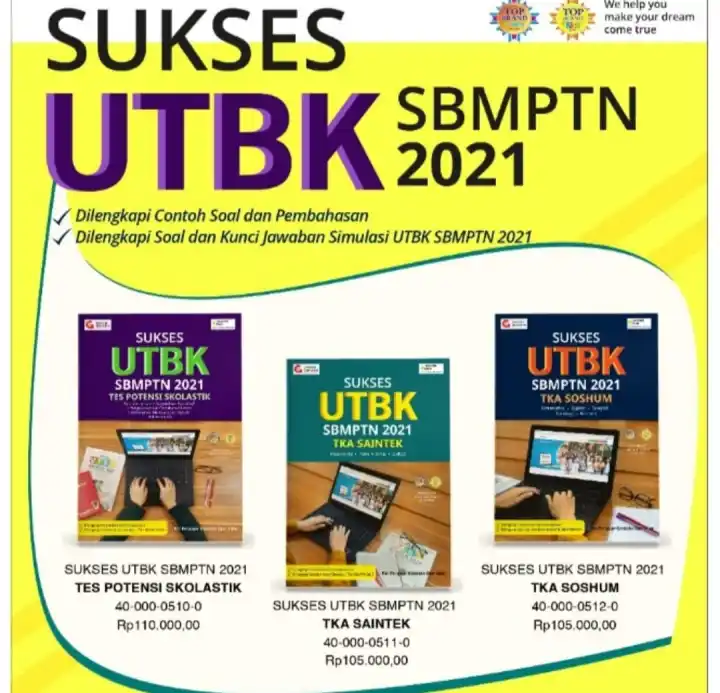 Termurah Sukses Utbk Sbmptn 2021 Skolastik Kunci Jawaban Penerbit Duta Lazada Indonesia