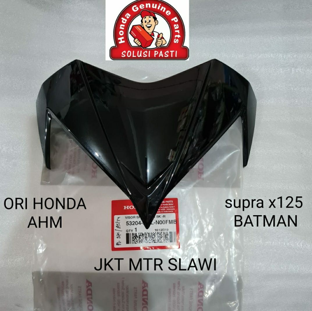 visor supra x 125 batman ori honda ahm asli hondavisor supra x 125 batman ori honda ahm asli