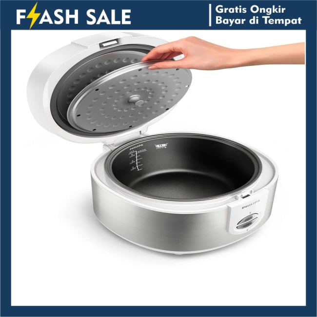 PHILIPS Rice Cooker Magic Com 1L HD 3126 Penanak Nasi Philips