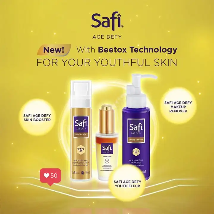 safi age defy makeup remover