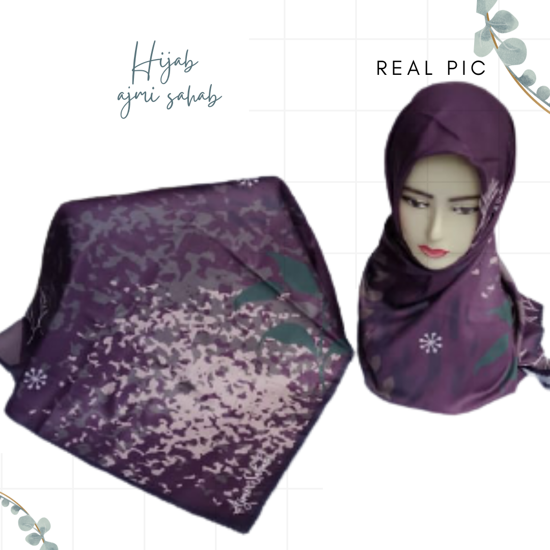 hijab ajmi sahab model terbaru kekinian 