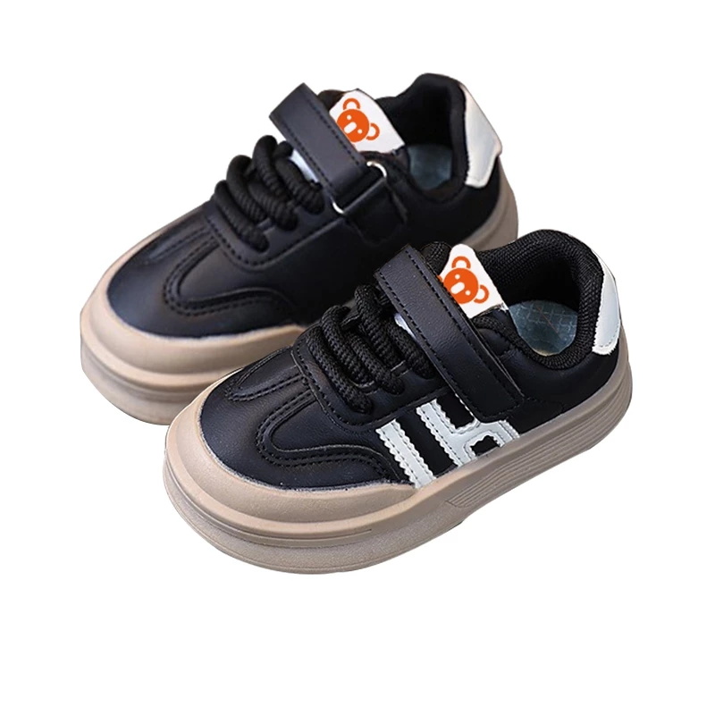 MOSBO Sepatu Anak Sneakers Tali Tempel Casual Kids Shoes Sepatu