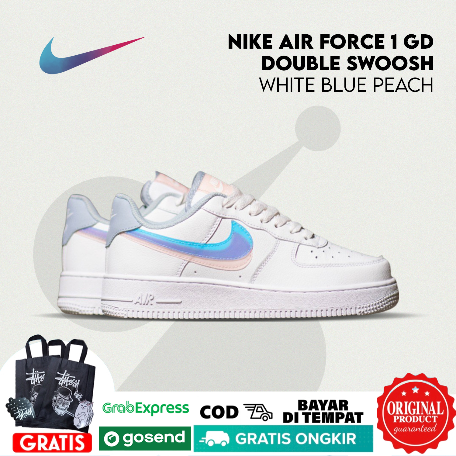 air force 1 low blue