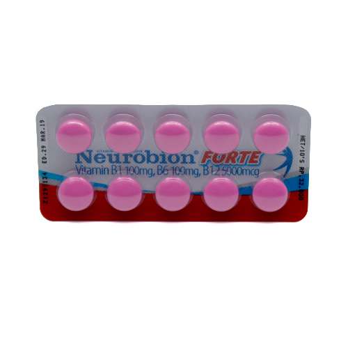 Neurobion Forte 5000 Vitamin Neurotropik Kesemutan Lazada Indonesia