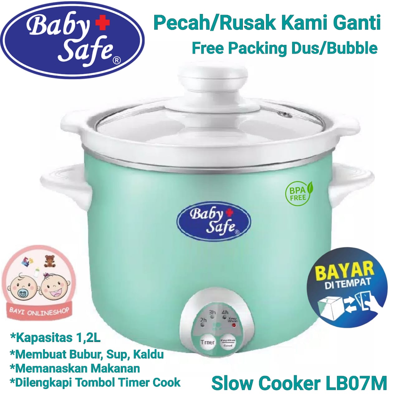 baby safe food maker rusak