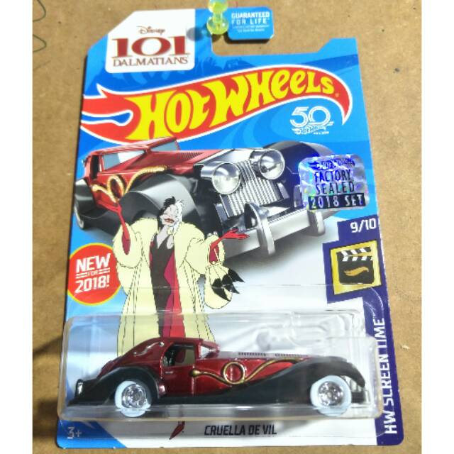 hot wheels cruella de vil super treasure hunt