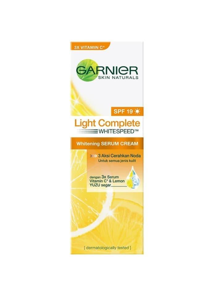 ORIGINAL Garnier Light Complete White Speed Whitening Serum Cream Yuzu