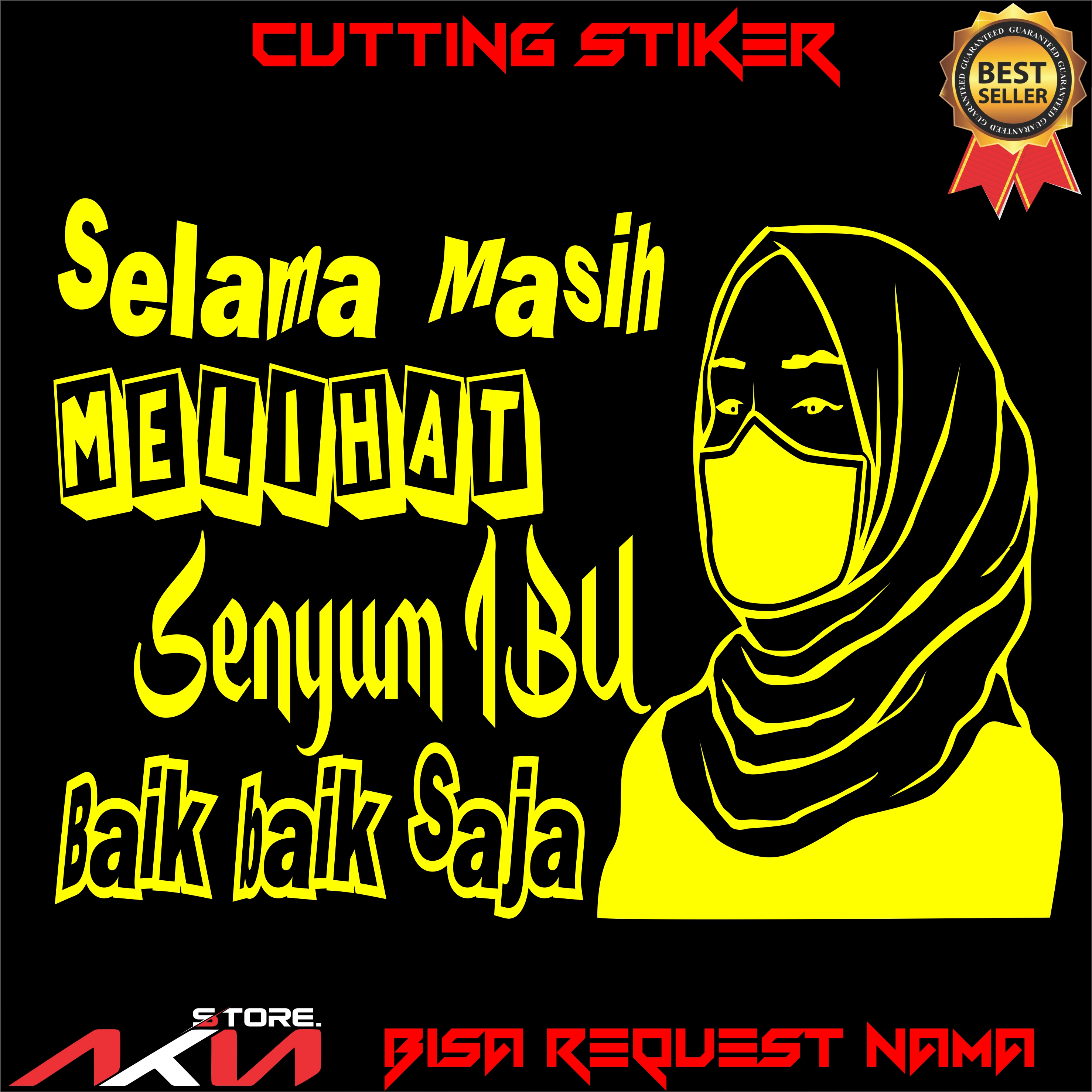 Cutting Stiker Hijab Cutting Stiker Stiker Kata Kata Stiker Kata