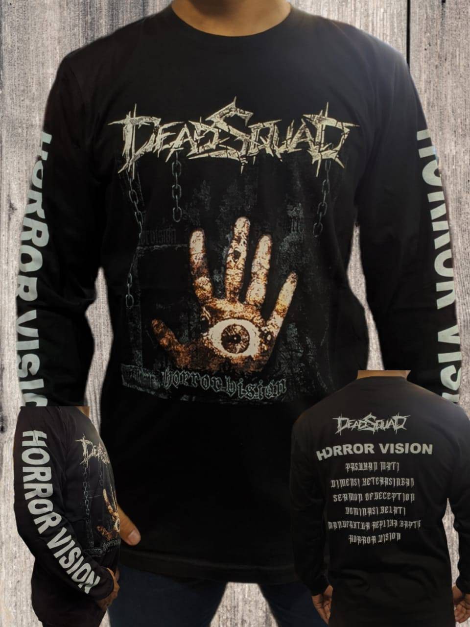 Jual Long Sleeve Pria Metal Terbaru 