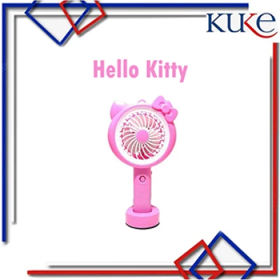 KUKE Kipas Angin Tangan Stand Portable Karakter LED ( Standing Mini Fan) / Mini Fan USB / Kipas Genggam / Mini Hand Fan / Kipas Angin Portable